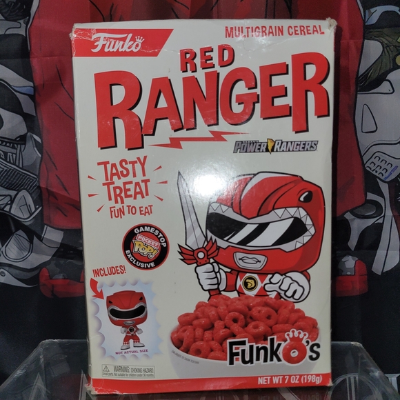 Funko Red Ranger Multigrain Cereal - Picture 1 of 7